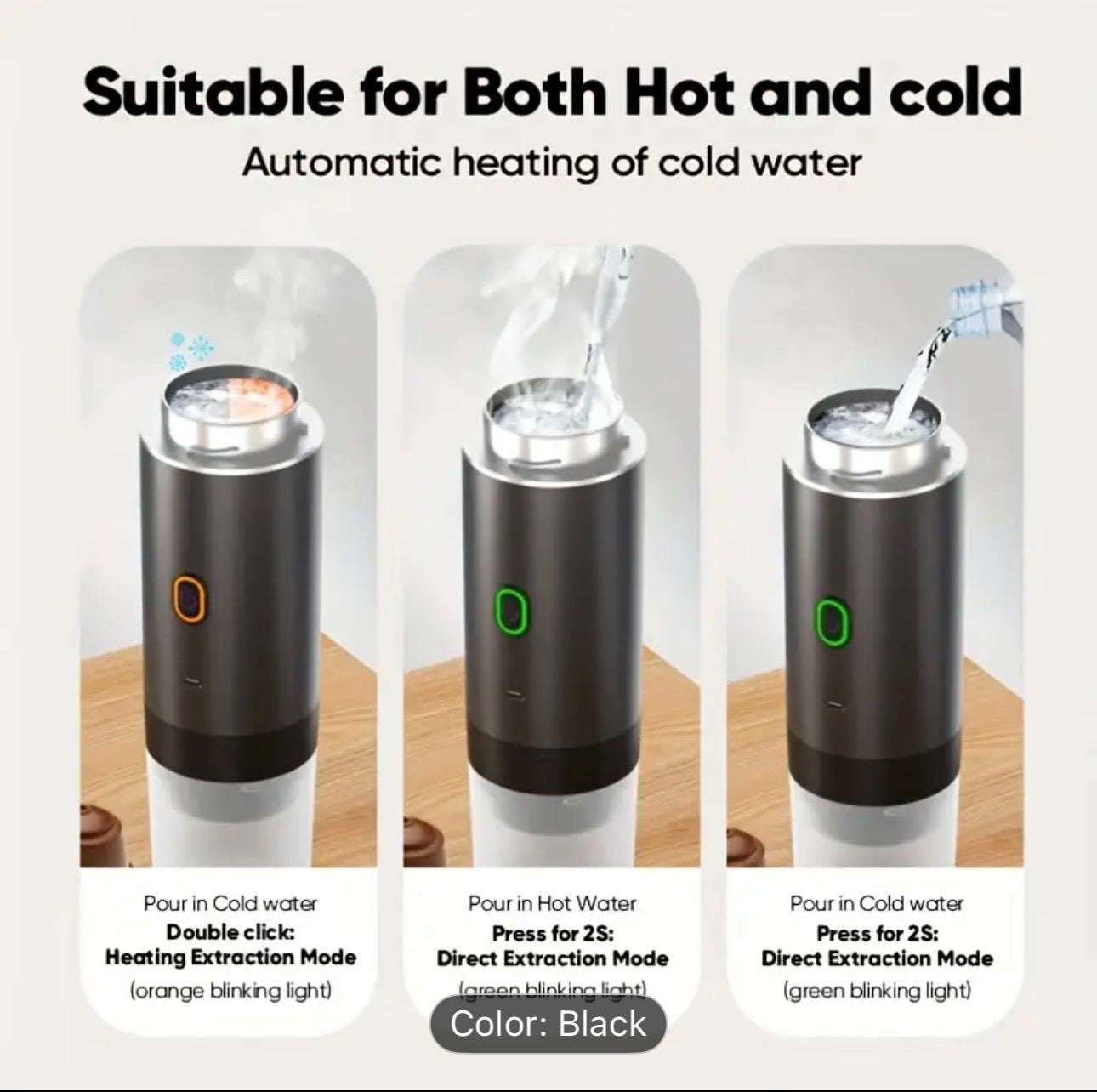 Wireless Portable Coffee Maker Espresso Coffee Maker for Car Home Camping Coffee Maker 3-In-1 Capsule Powder Travel Coffee Maker